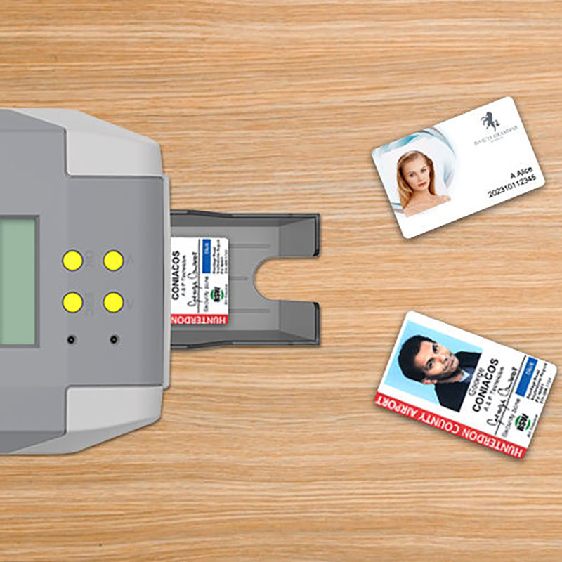 Commercial Ribbon Printing Machine - Seaory S28 Dual Sided ID Card