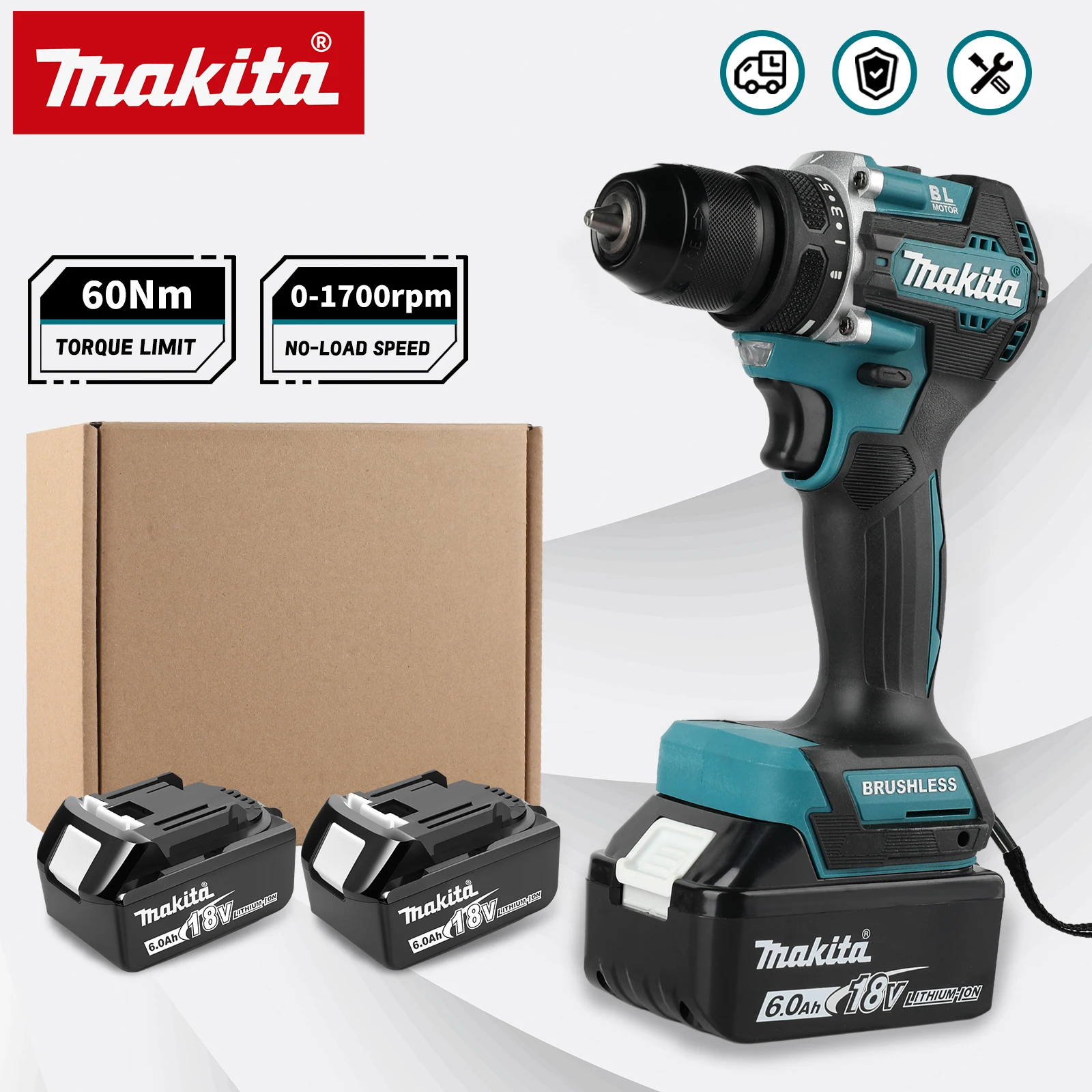 Makita DDF487 18V Lithium Dril - đánh giá và giá Makita Drill Ddf484