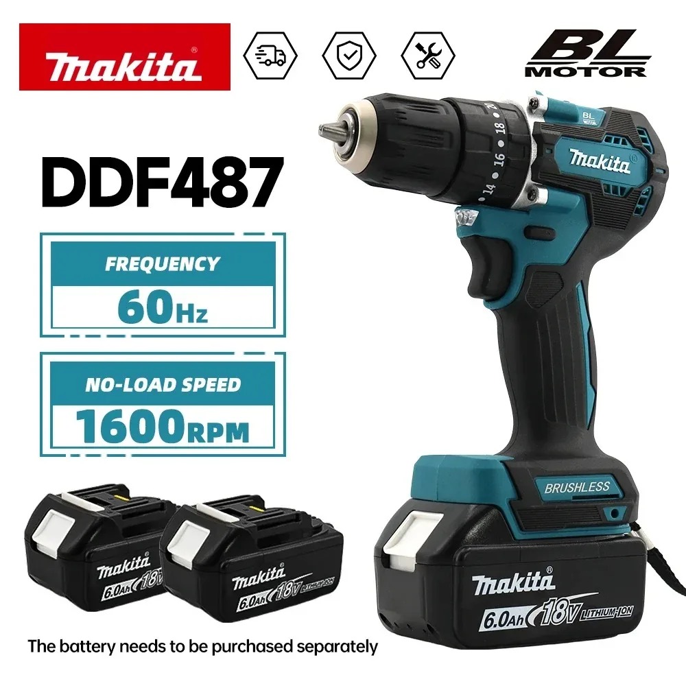 2026 Makita DDF487 18V Brushle - đánh giá và giá Makita Drill Ddf484