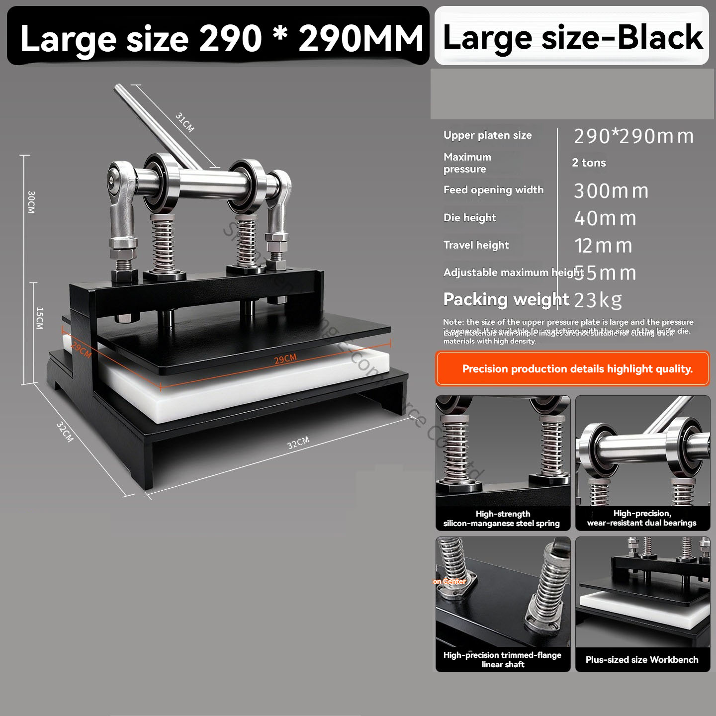 290X290 Cutting Machine Handma - đánh giá và giá Die Cutting Machine